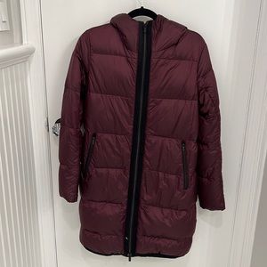 lululemon athletica Maroon Puffer Jacket